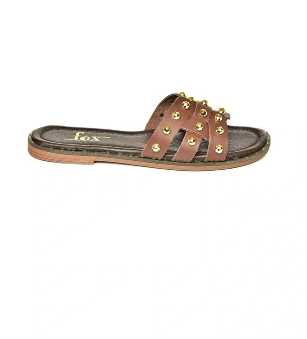 U2911000 Kahverengi Kadın Terlik