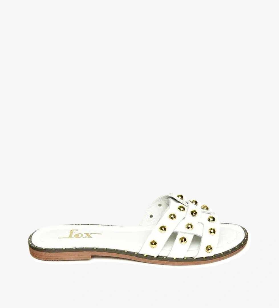 U2911000 Beyaz Kadın Terlik