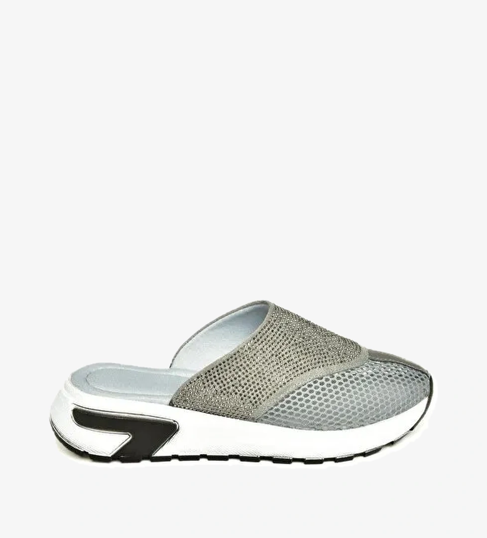 U3125144 Gri Kadın Terlik