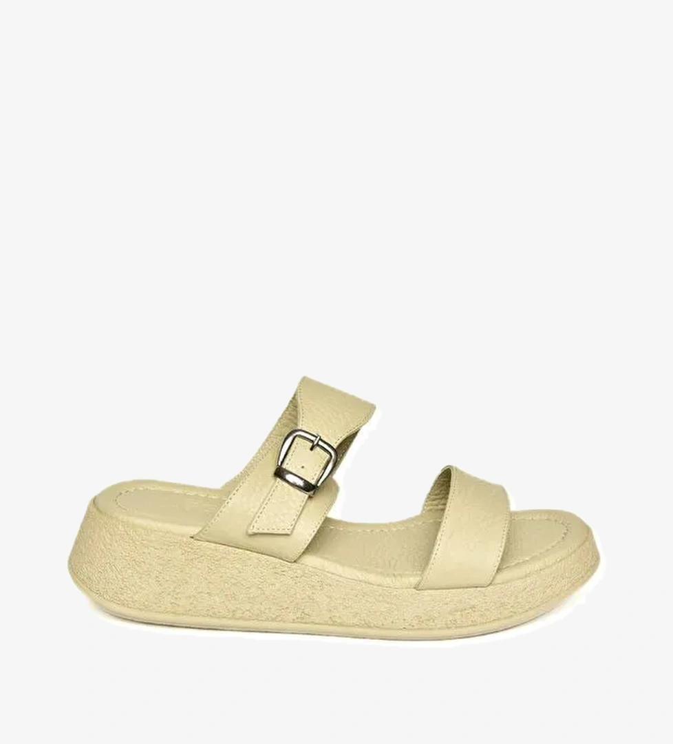 U5550504 Bej Kadın Terlik