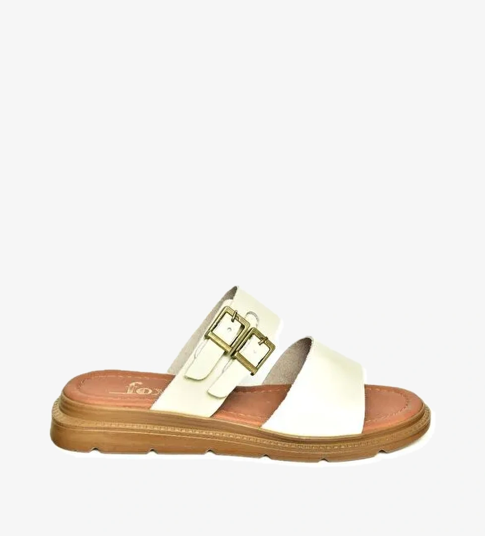 U2910995 Bej Kadın Terlik - Görsel 1