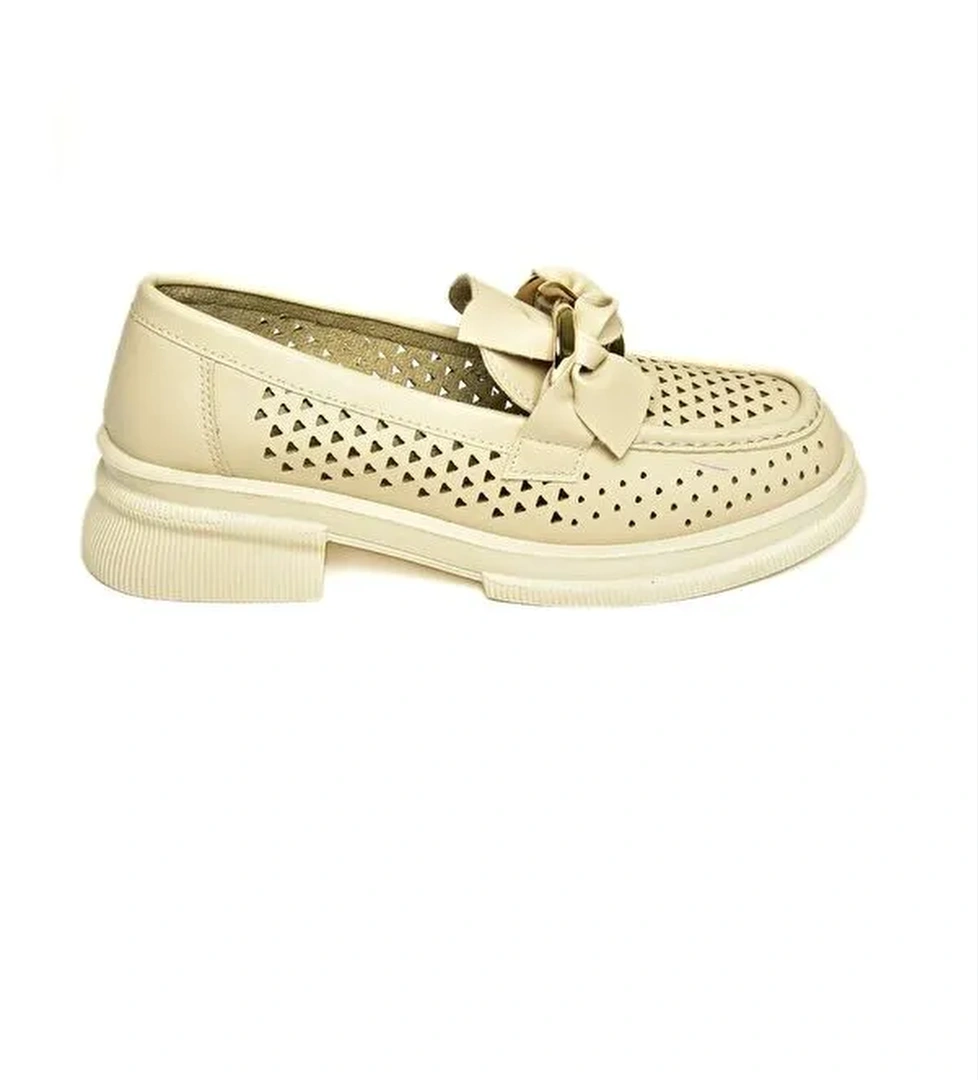 U7041375 Bej Kadın Ayakkabı - Görsel 1