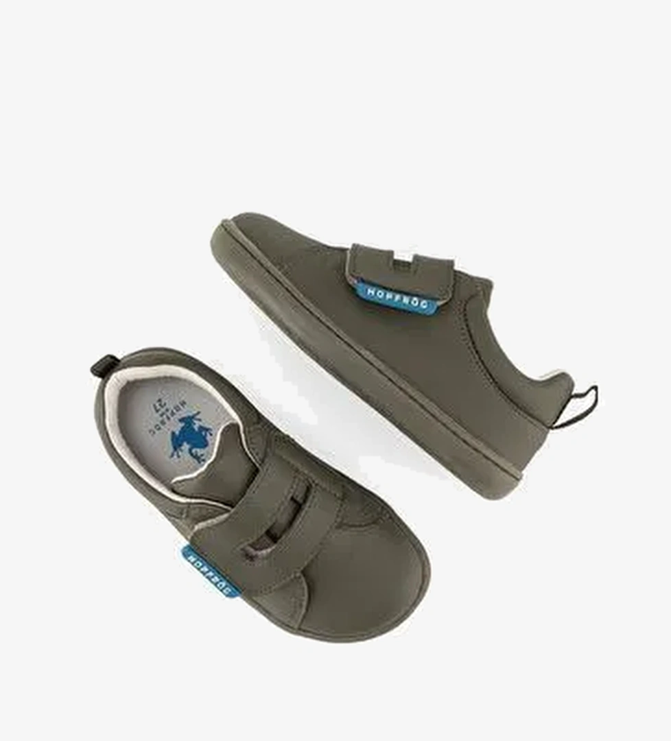 Smart Walker Casual Süper Mat Haki Barefoot Çocuk Ayakkabı - Görsel 1