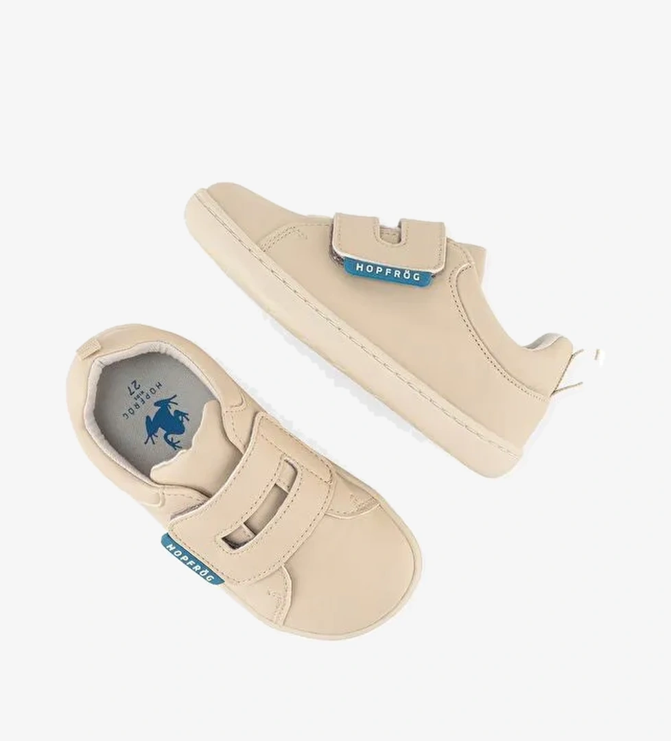 Smart Walker Casual Süper Mat Bej Barefoot Çocuk Ayakkabı