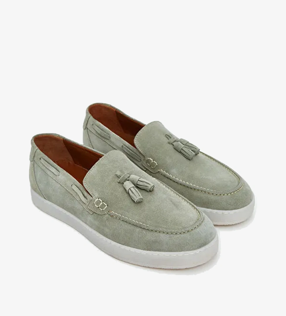 Püskül Detaylı Erkek Laafer - Görsel 1