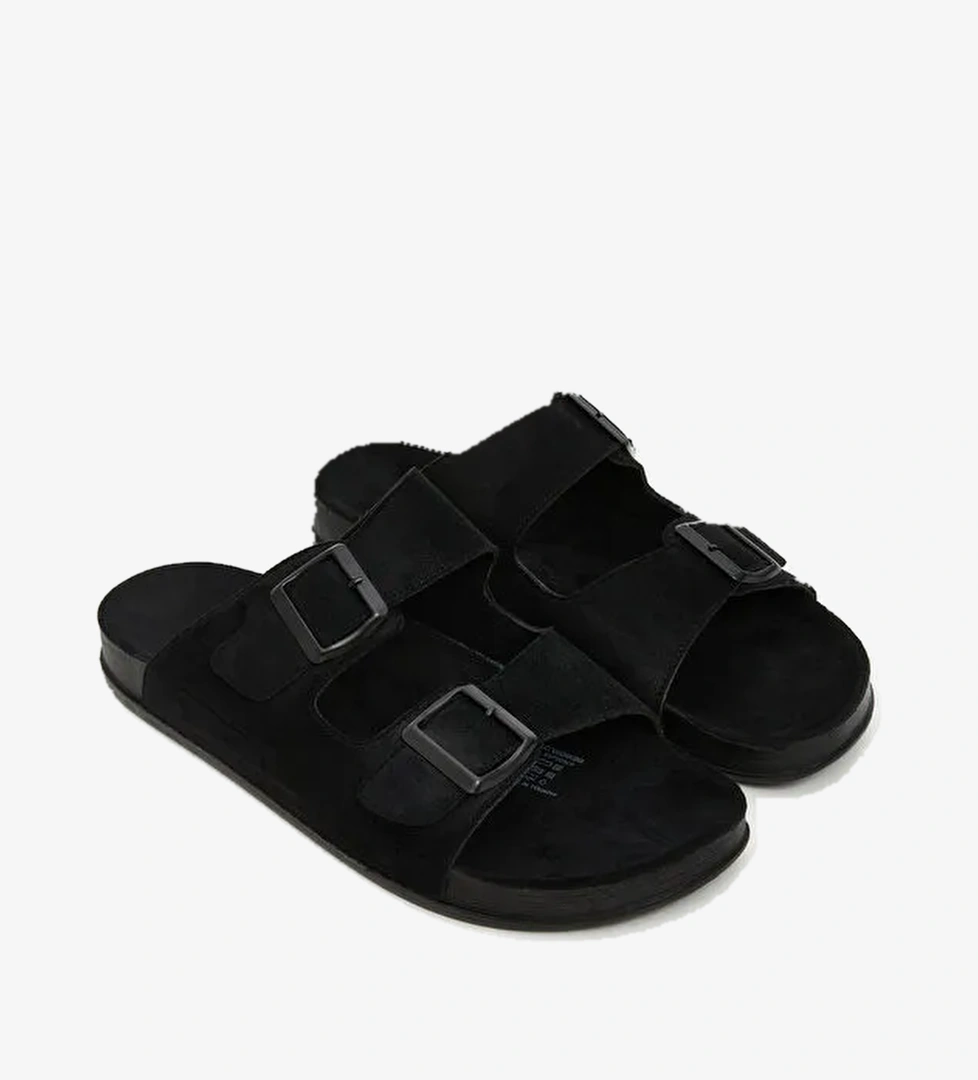 Lcw Steps Bej Lcw Steps Süet Görünümlü Erkek Terlik