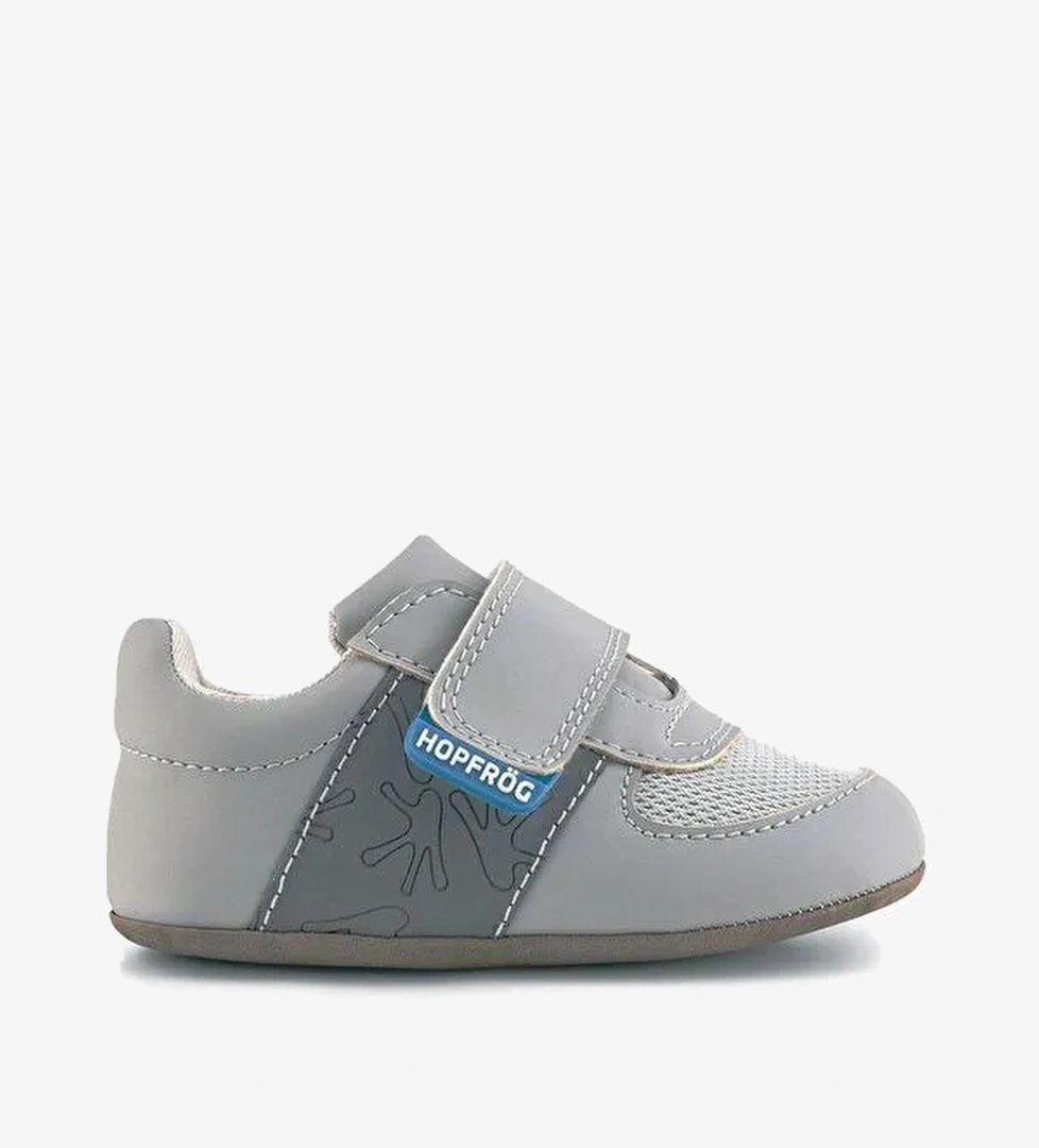 Smart Walker First Prime Super Mat Havalı Gri Barefoot İlk Adım Bebek Ayakkabı - Görsel 1