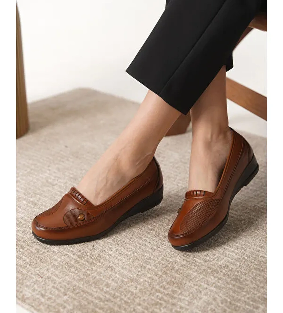 D042 Günlük Ortopedik Kadın Ayakkabı - Görsel 1