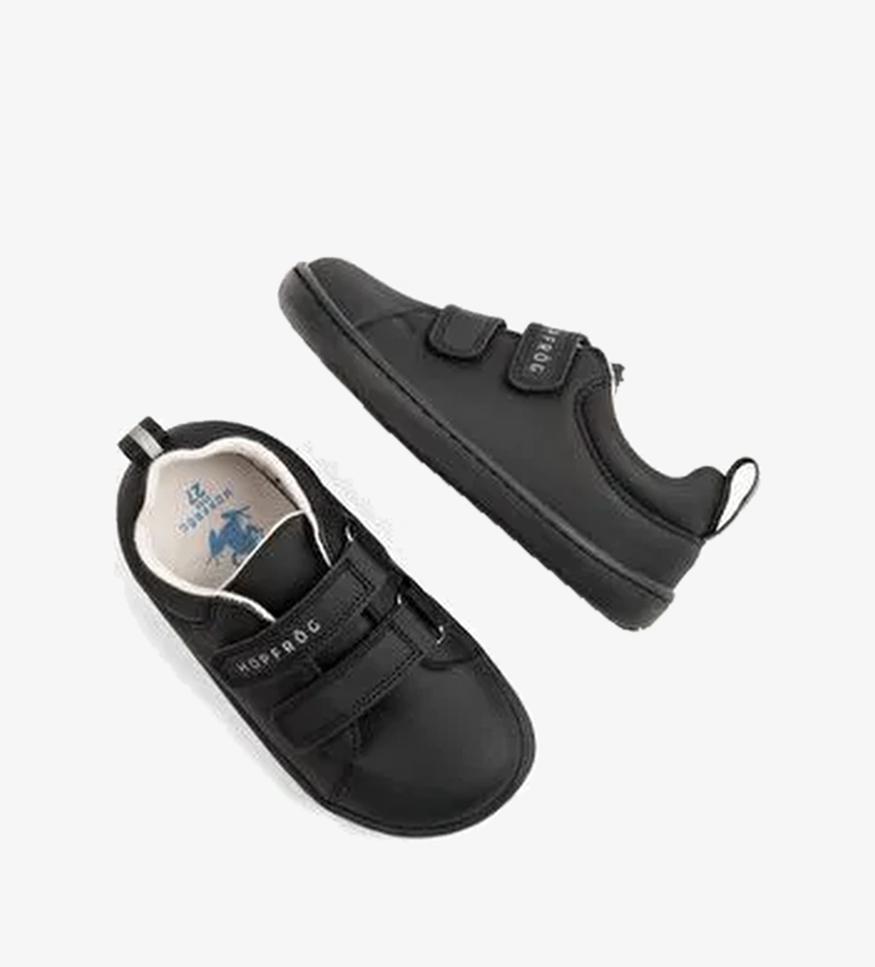 Smart Walker Junior Süper Mat Siyah Barefoot Çocuk Ayakkabı - Görsel 1