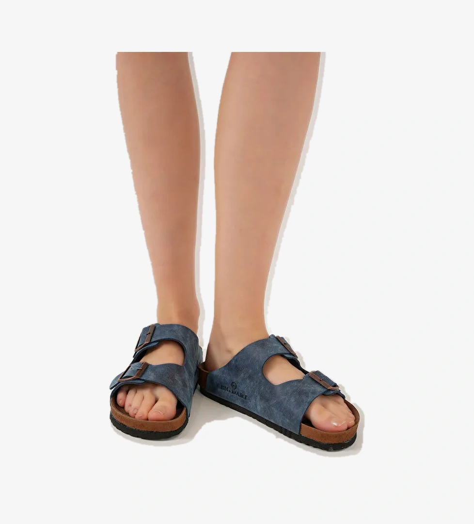 Unisex Ortopedik Terlik 010182 - Lacivert - Görsel 1