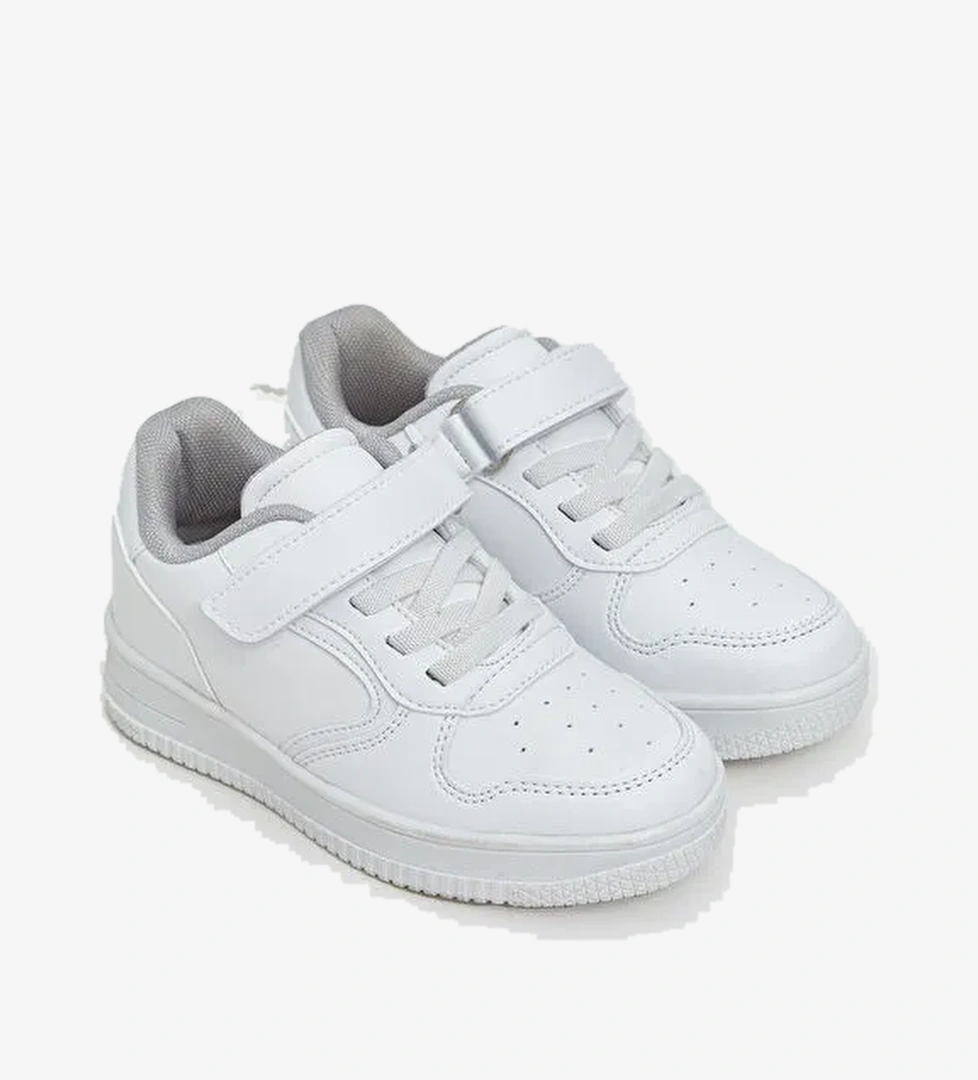 Bağcık ve Cırt Cırtlı Erkek Bebek Spor Ayakkabı - Görsel 1