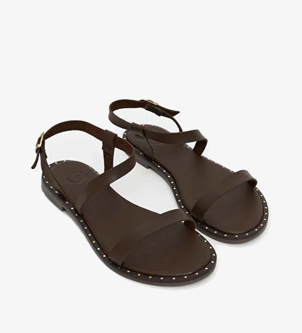 Çift Bantlı Kadın Sandalet - Görsel 1