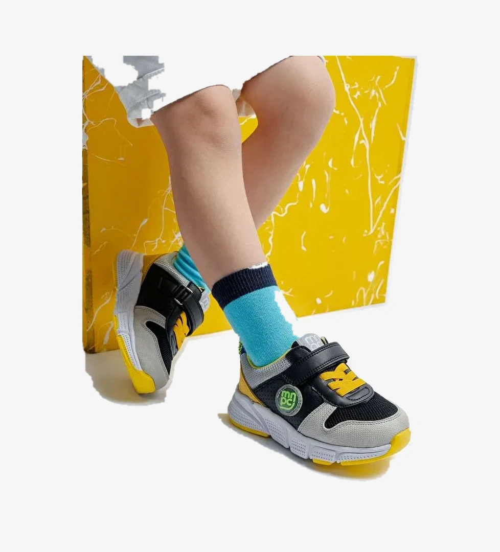 Erkek Çocuk Gri Günlük Spor Ayakkabı