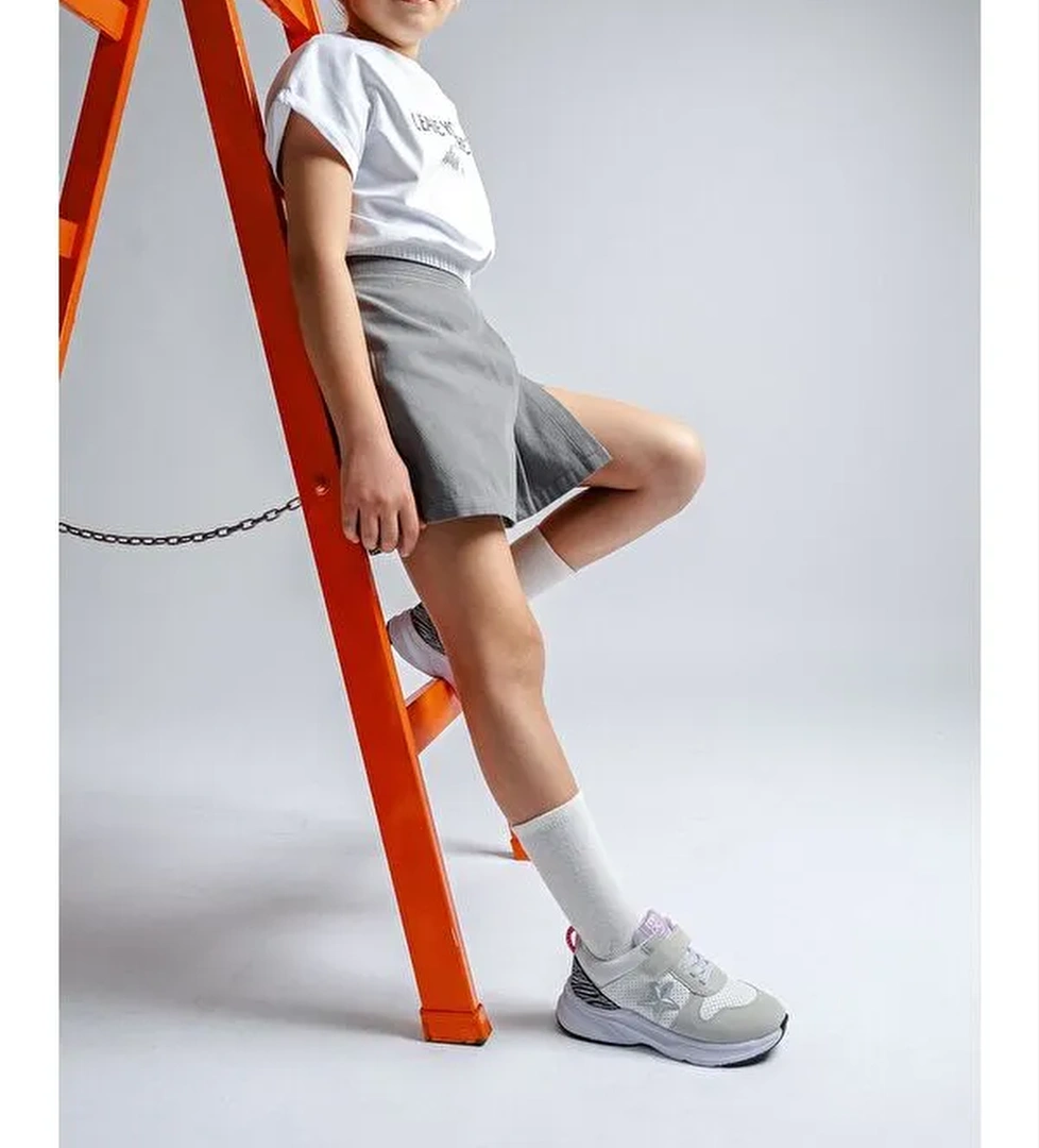 Kız Çocuk Beyaz Spor Ayakkabı