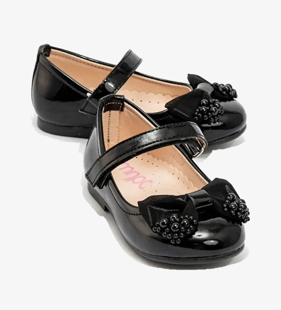 Mnpc Siyah Mnpc Fashion Kız Çocuk Babet