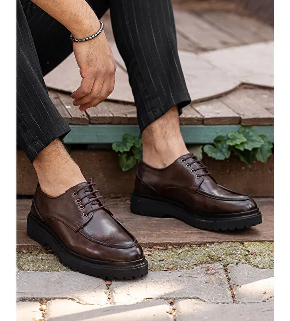 D0181 Günlük Ortopedik Erkek Klasik Ayakkabı