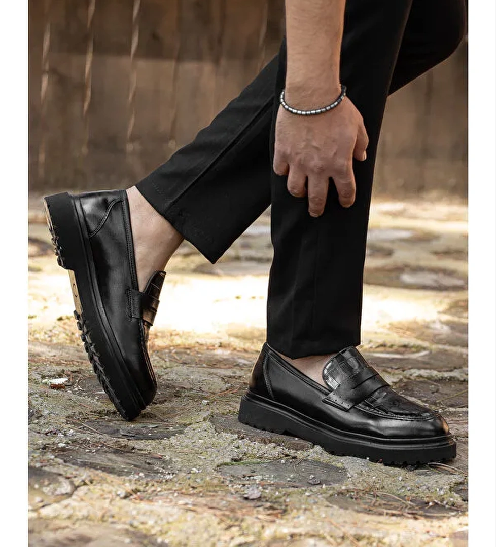 D0806 Günlük Ortopedik Erkek Klasik Ayakkabı