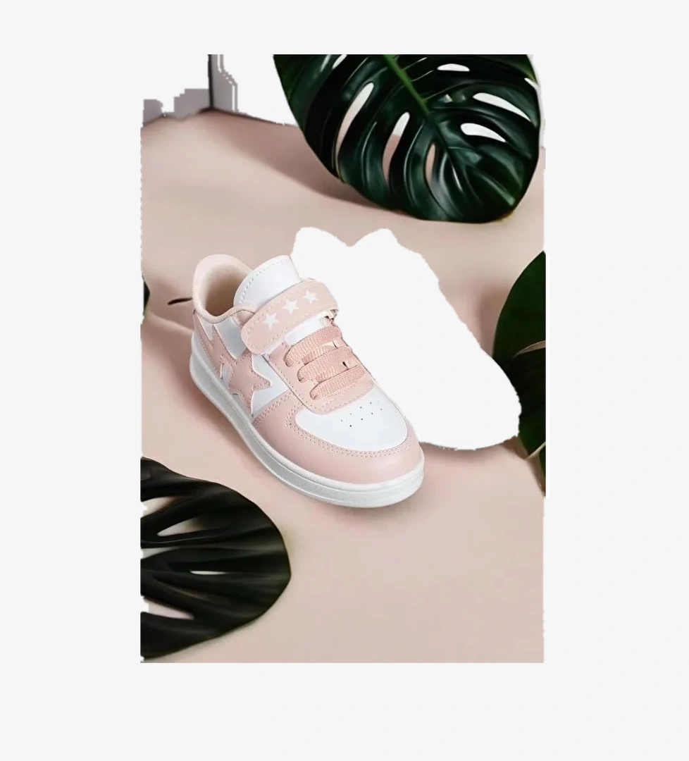 Oksit Stars Cırtlı Bağcıklı Erkek Kız Çocuk Spor Ayakkabı model görseli