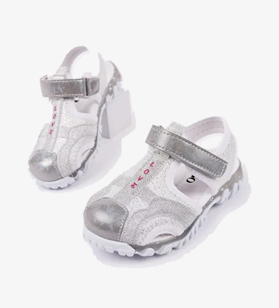 SLYVESTER Günlük Önü Kapalı Cırtlı Unisex Çocuk Sandalet - Görsel 1