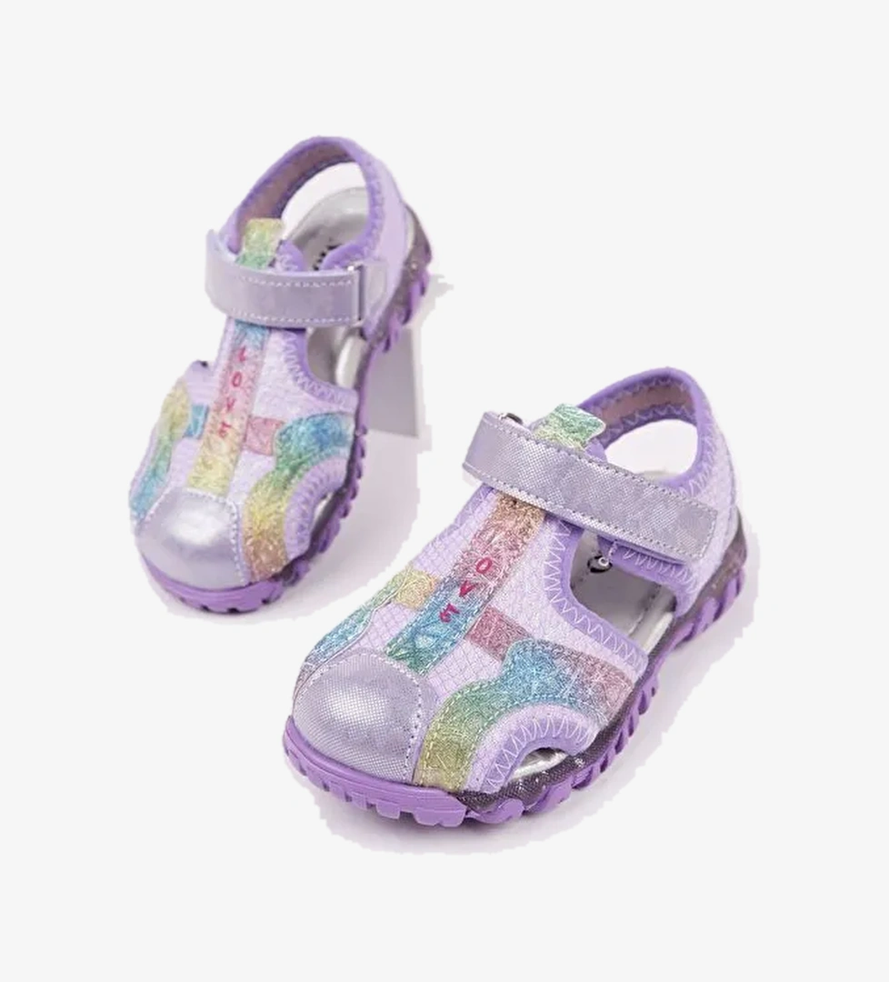 SLYVESTER Günlük Önü Kapalı Cırtlı Unisex Çocuk Sandalet