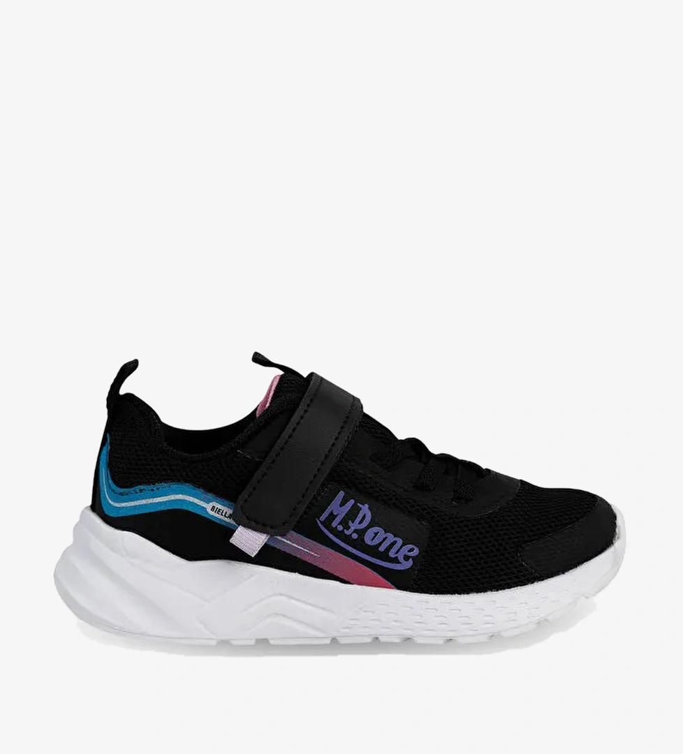 M.p M.p 31 13794417K25S1 Kız Çocuk Spor Ayakkabı 31-35 Numara Siyah-Lila
