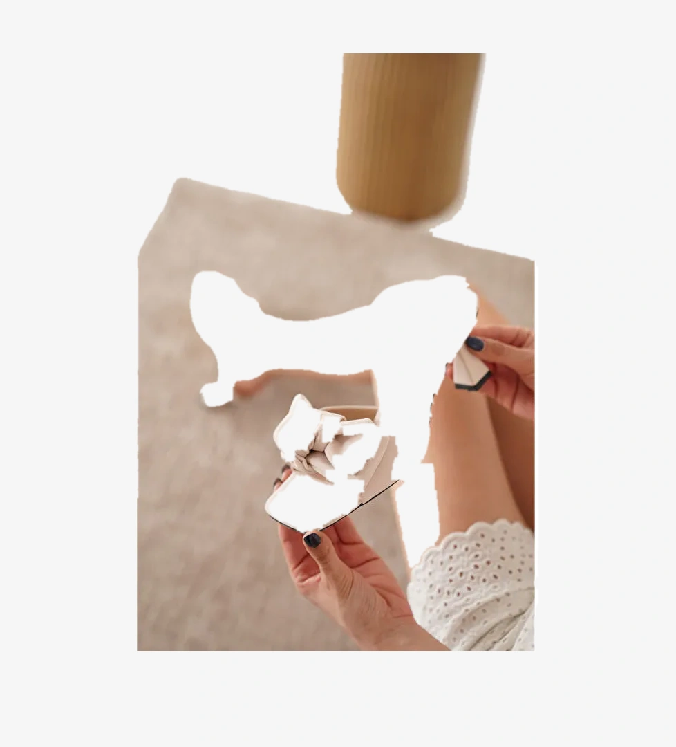 Marria Kadın Klasik Fiyonklu Topuklu Terlik