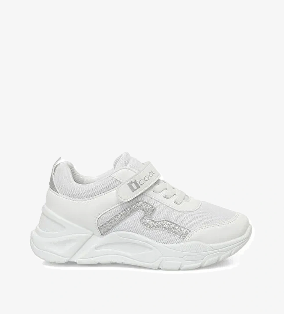 BURY F 5FX Beyaz Kız Çocuk Spor Ayakkabı - Görsel 1