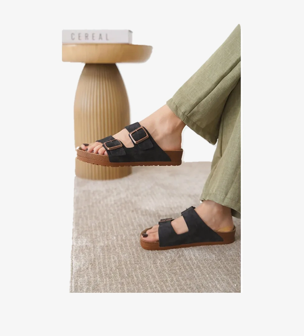 Arizona Günlük Ortopedik Unisex Tokalı Terlik