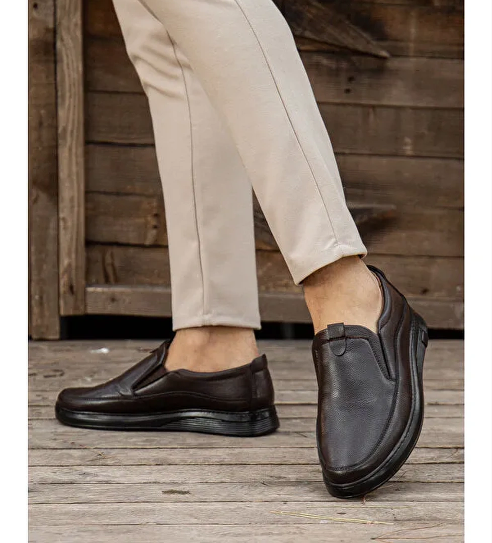 D0367 Günlük Ortopedik Erkek Casual Ayakkabı - Görsel 1