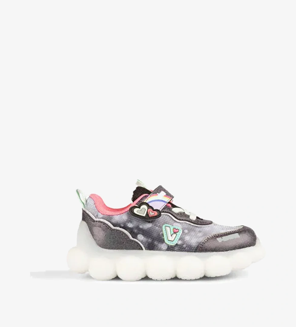 Vicco Balloon Işıklı Kız Okul Öncesi Siyah Spor Ayakkabı model görseli