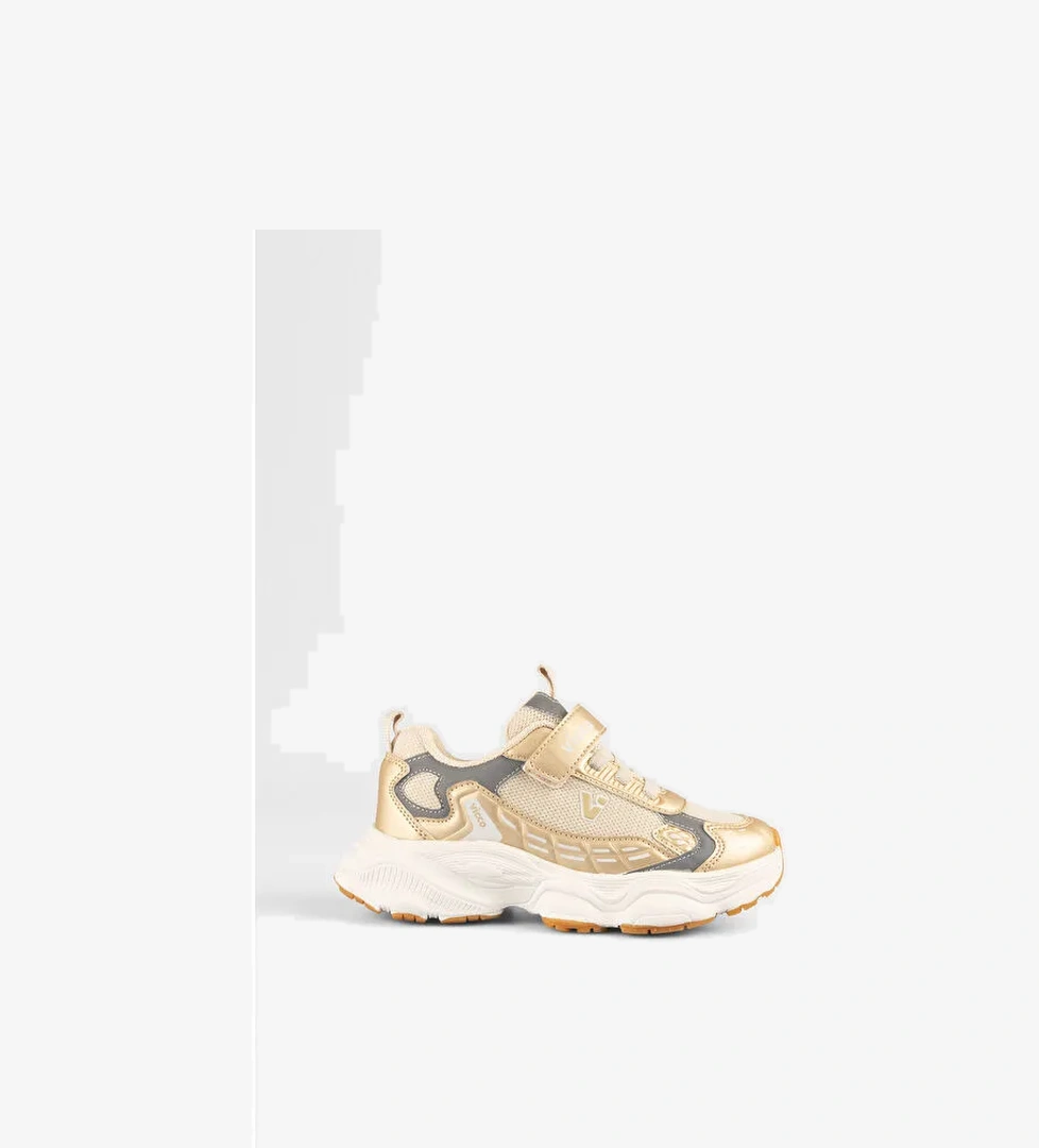 Tag Basic Kız Çocuk Altın Spor Ayakkabı - Görsel 1