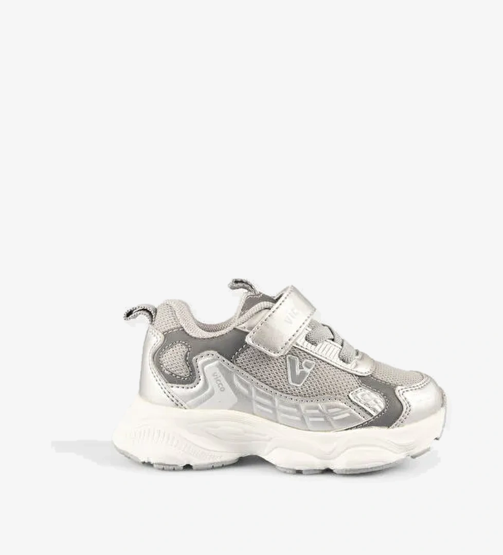 Tag Basic Kız Bebek Gümüş Spor Ayakkabı - Görsel 1