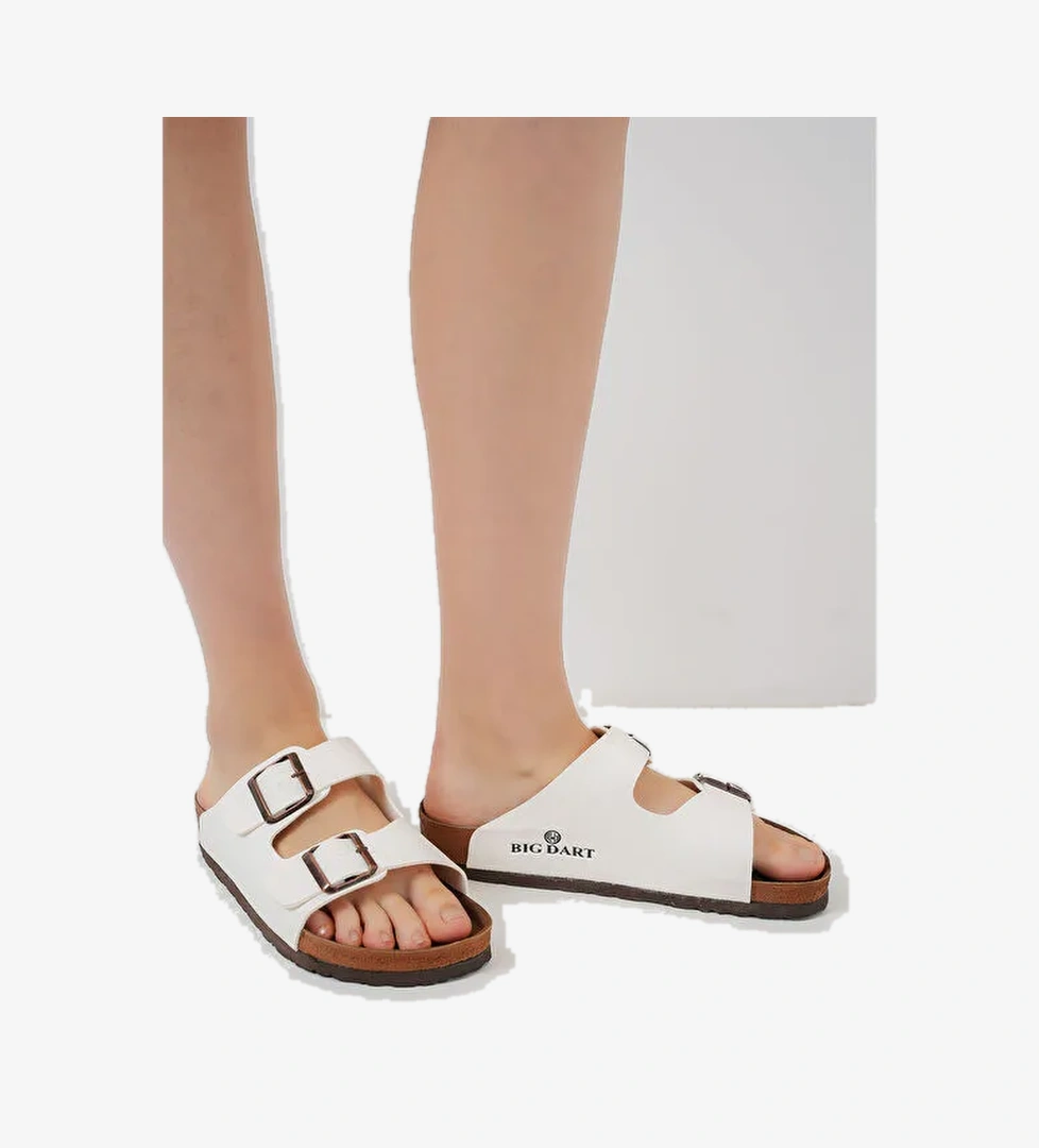 Unisex Ortopedik Terlik 010182 - Beyaz