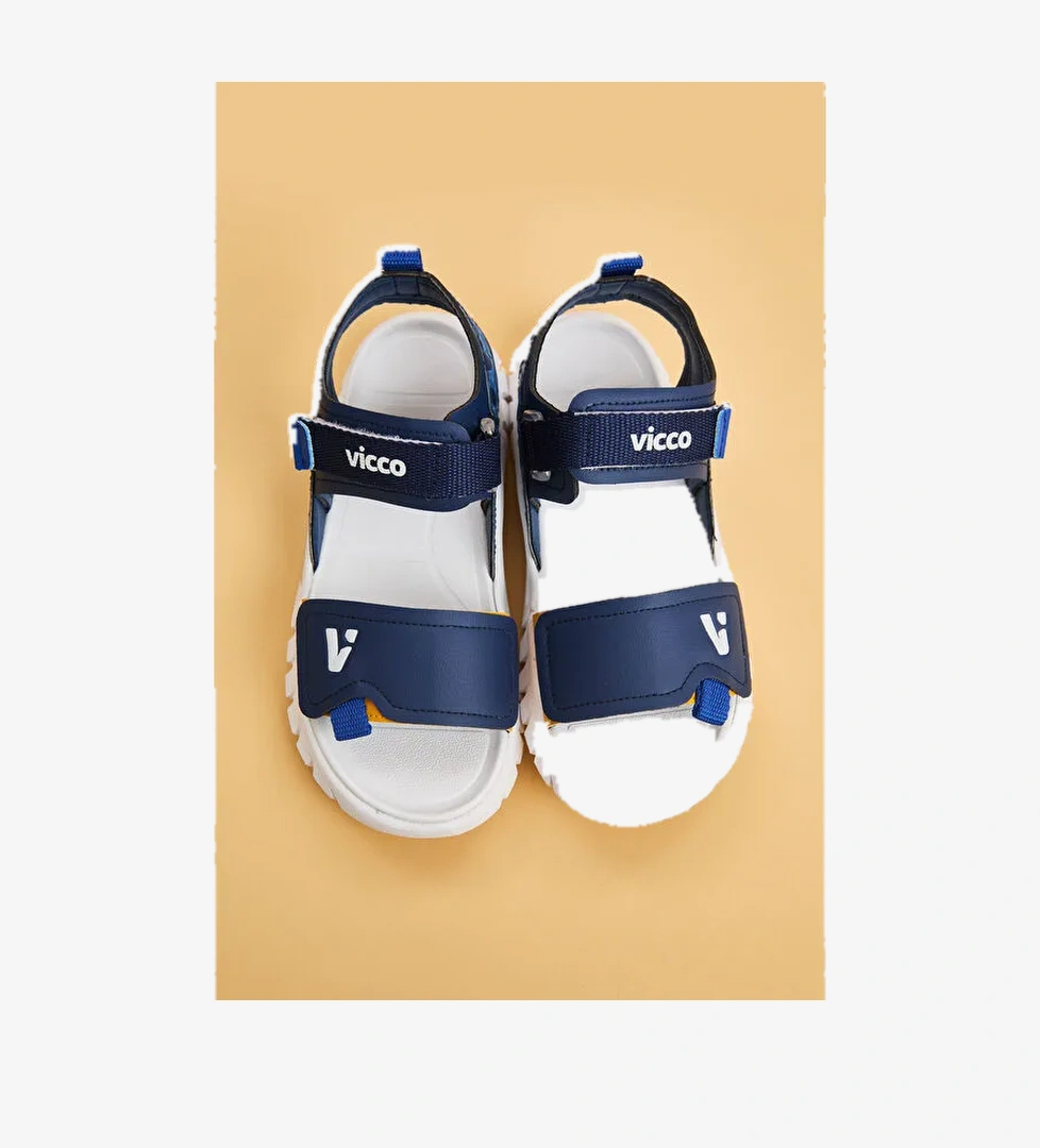 Dekan Hafif Erkek Çocuk Lacivert Sandalet - Görsel 1