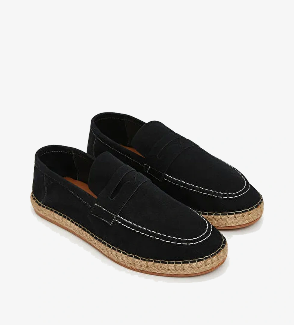 Hasir Tabanli Erkek Espadril Ayakkabi