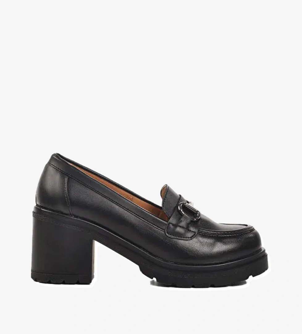 Siyah Topuklu Kadın Casual Ayakkabı 572401 Z