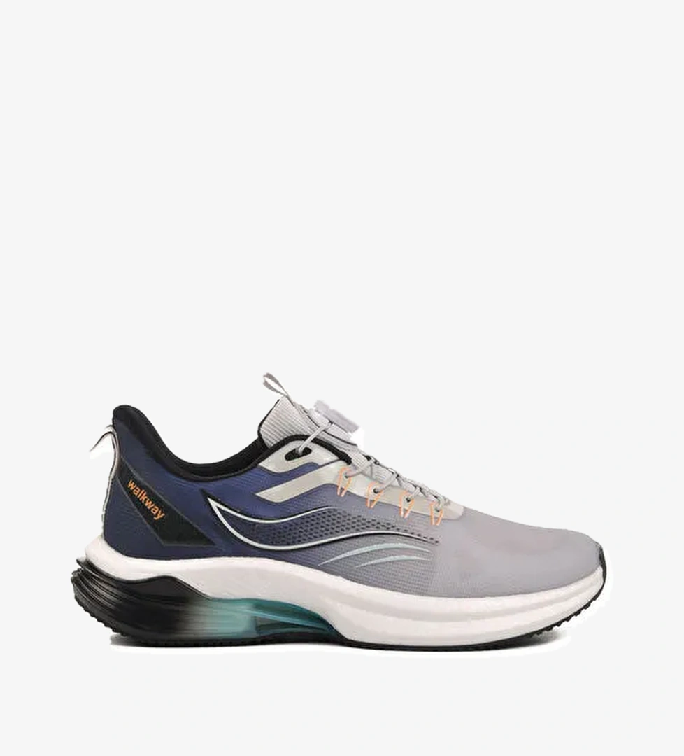 Gri Memory Foam Misina Bağcıklı Erkek Spor Ayakkabı Rada M