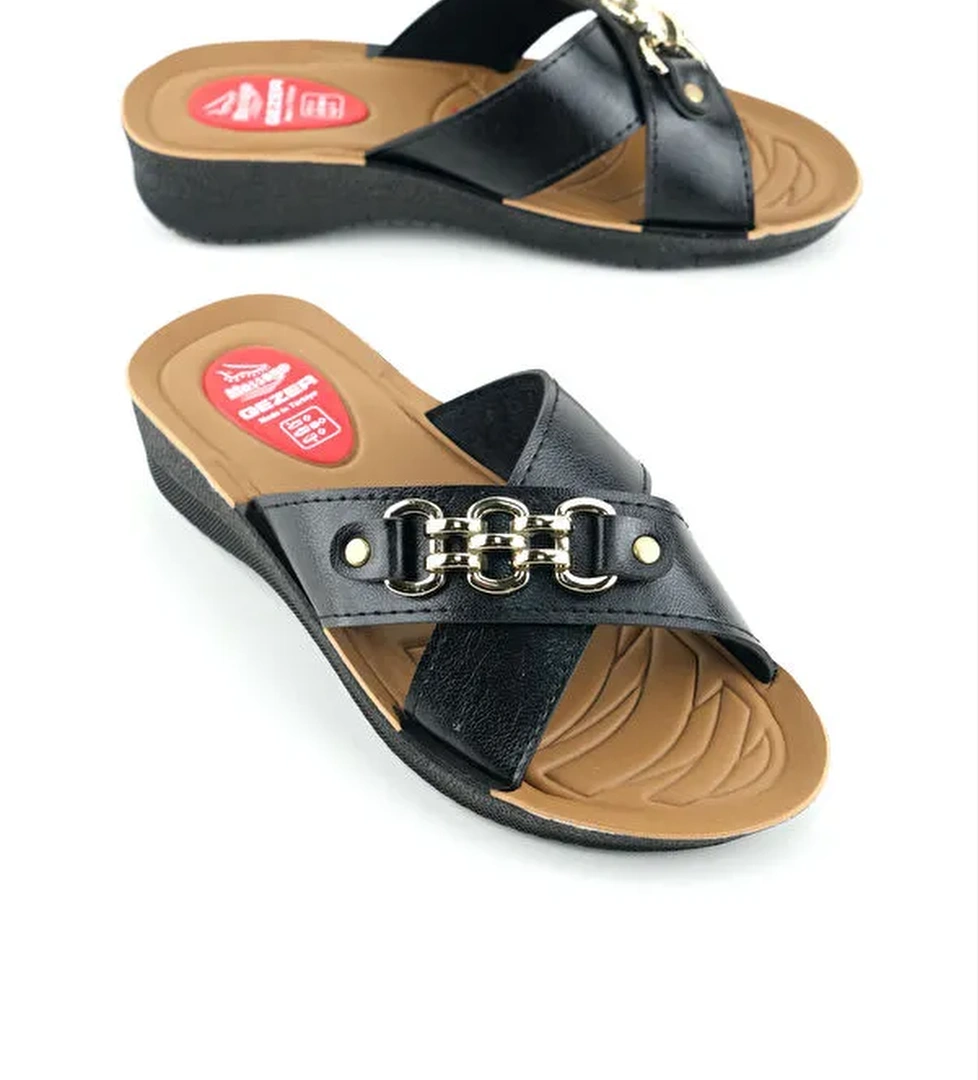 Kadın Yazlık Rahat Masaj Taban Günlük Terlik - Görsel 1