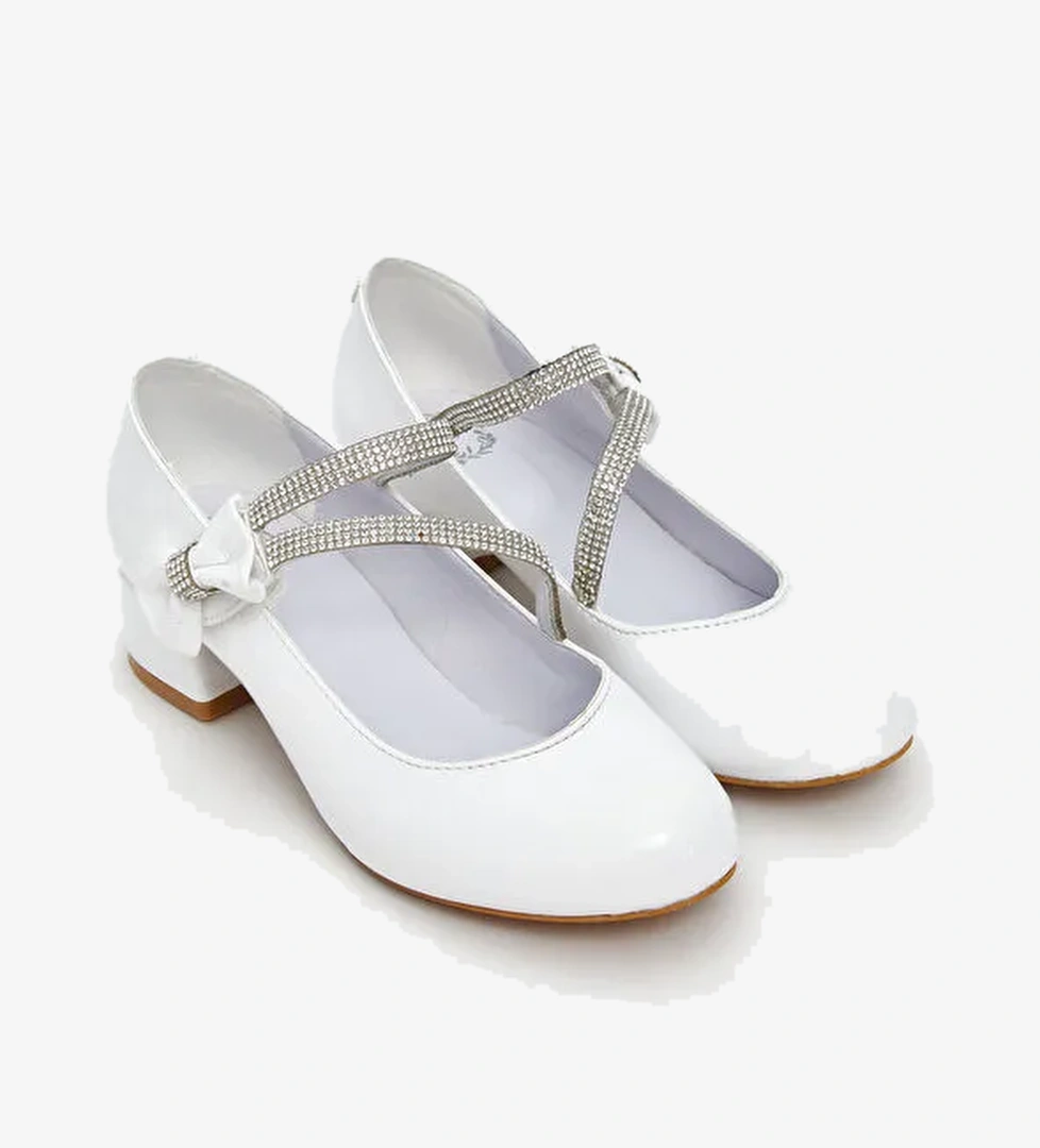 Lcw Steps Parlak Taşlı Kız Çocuk Topuklu Ayakkabı model görseli