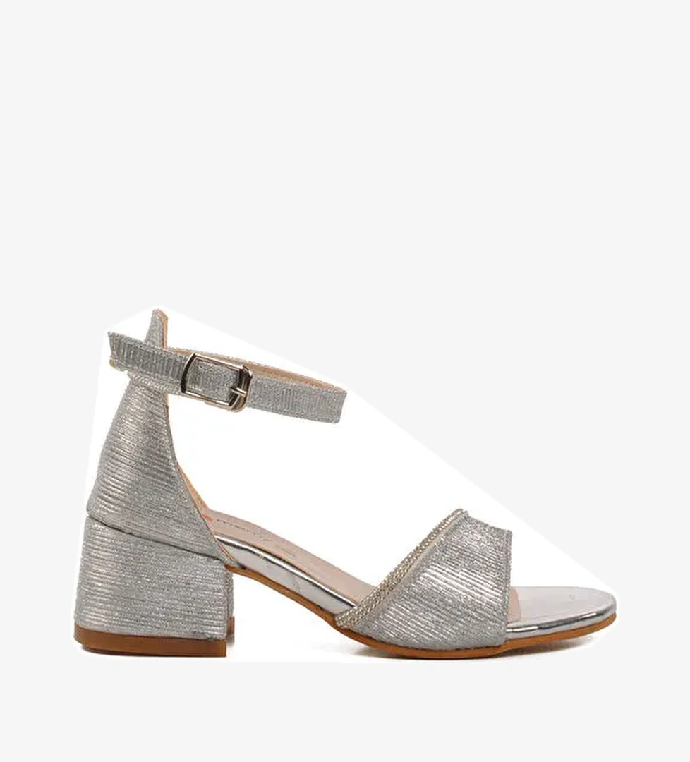 Gümüş Kız Çocuk Sandalet 253 RY 6503 P