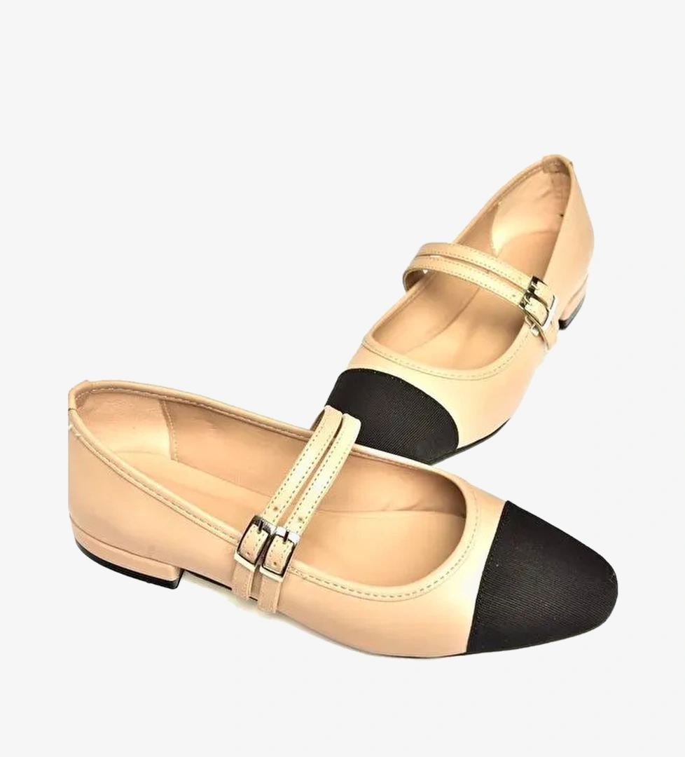 Fox Shoes Siyah Fox Shoes Babet U7255121 Kadın