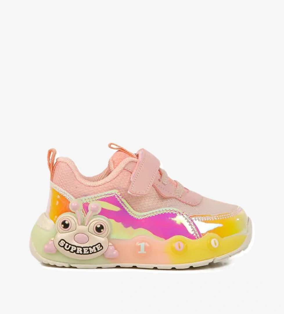 Pudra Cırtlı Hafif Çocuk Spor Ayakkabı 1905 B - Görsel 1