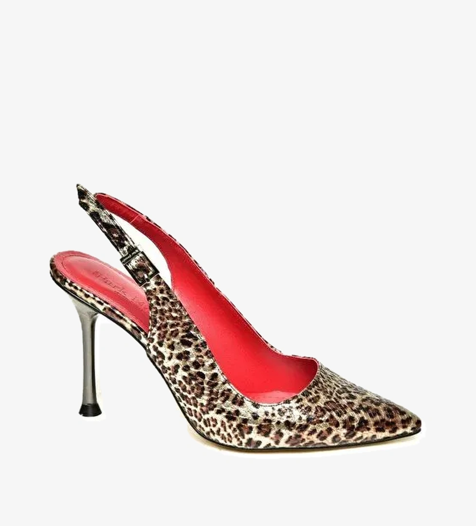 Fox Shoes U8205622 Taba Kadın Topuklu Ayakkabı model görseli