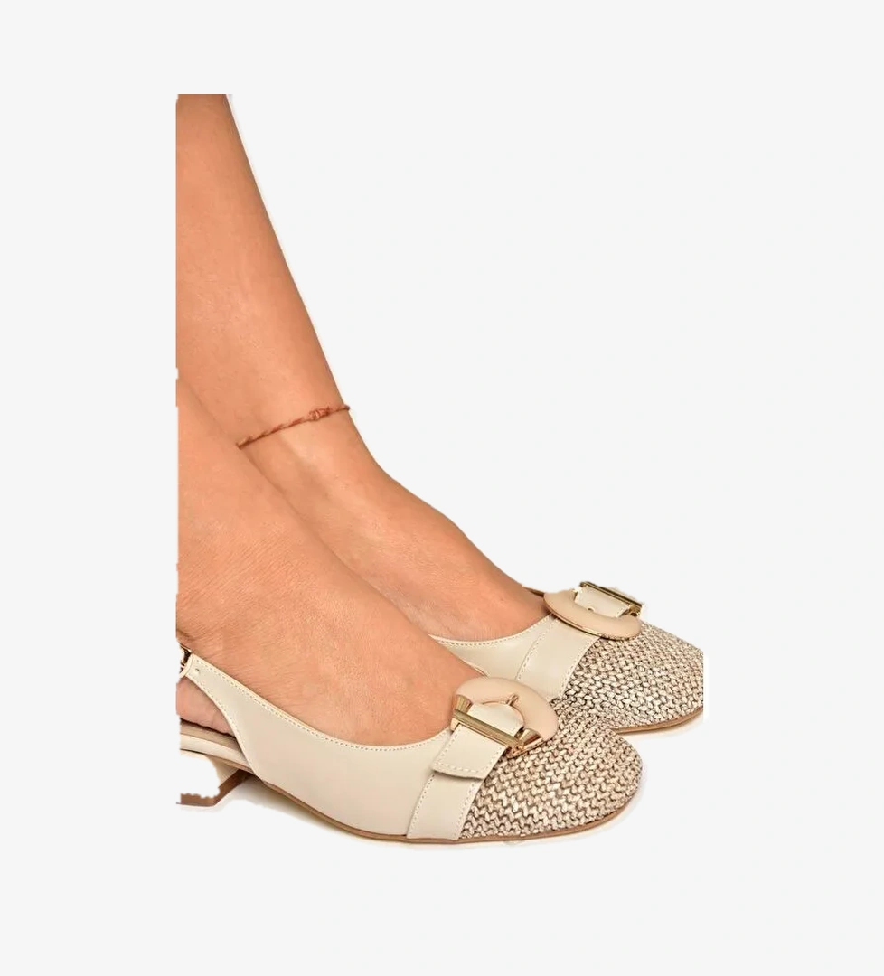 U6762353 Ten Kadın Topuklu Ayakkabı