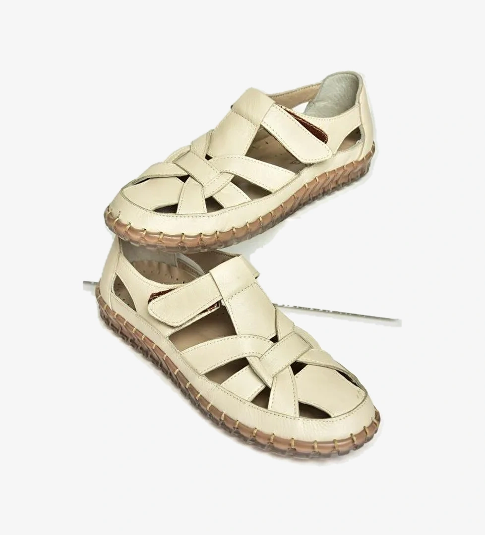 U5554130 Bej Kadın Ayakkabı