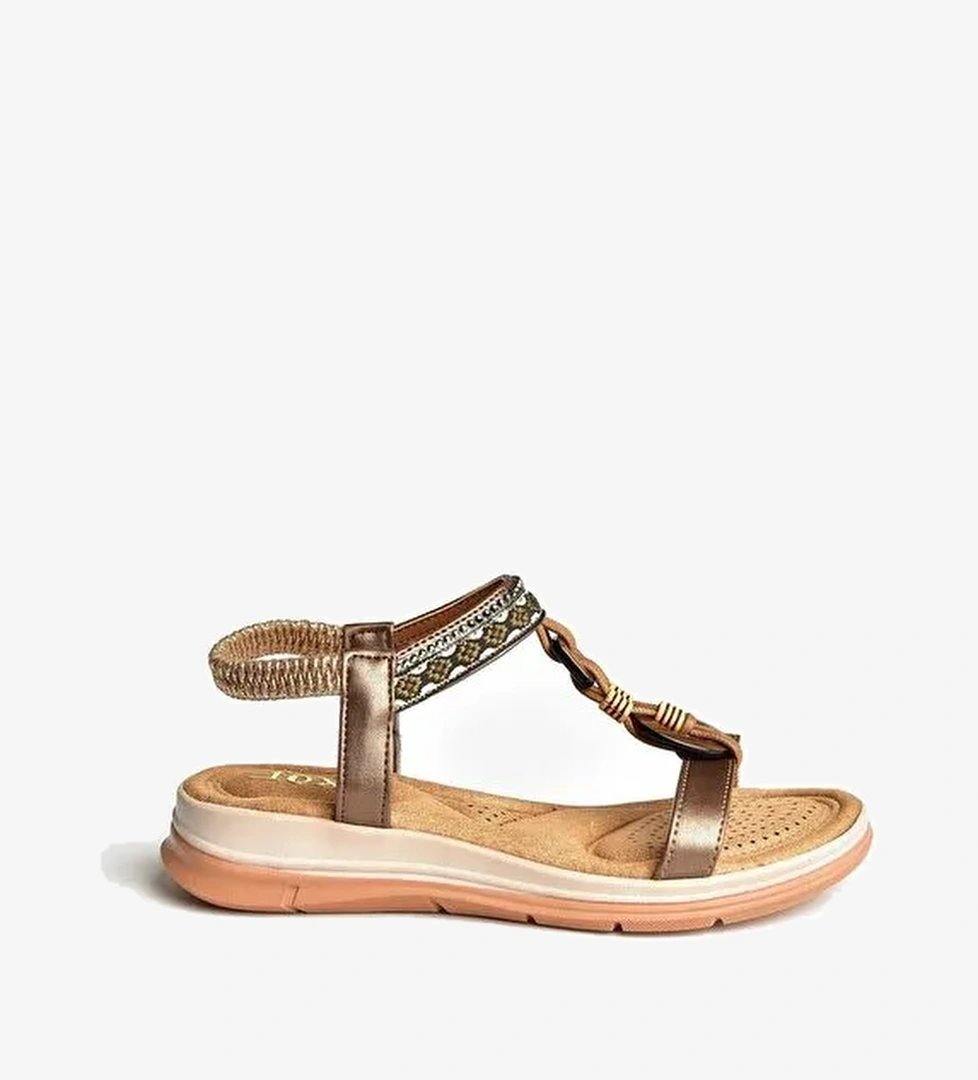 U2586168 Bakır Kadın Sandalet