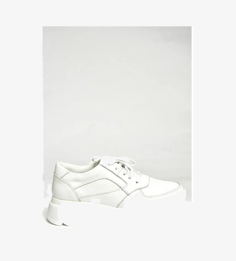 U5407090 Beyaz Kadın Sneakers - Görsel 1