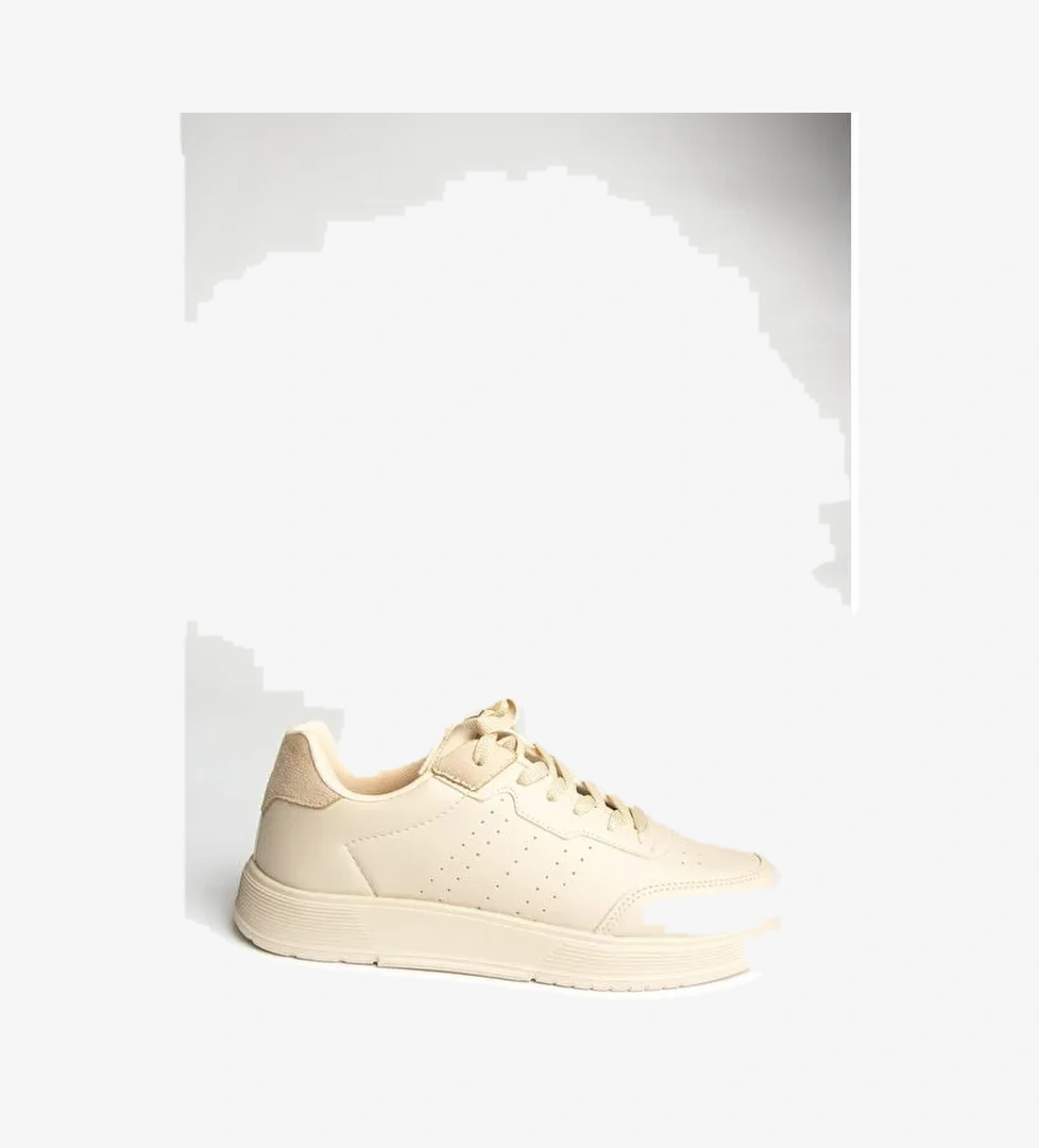 U7020158 Bej Kadın Sneakers - Görsel 1
