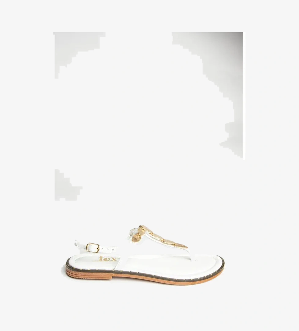 U2912401 Beyaz Kadın Sandalet