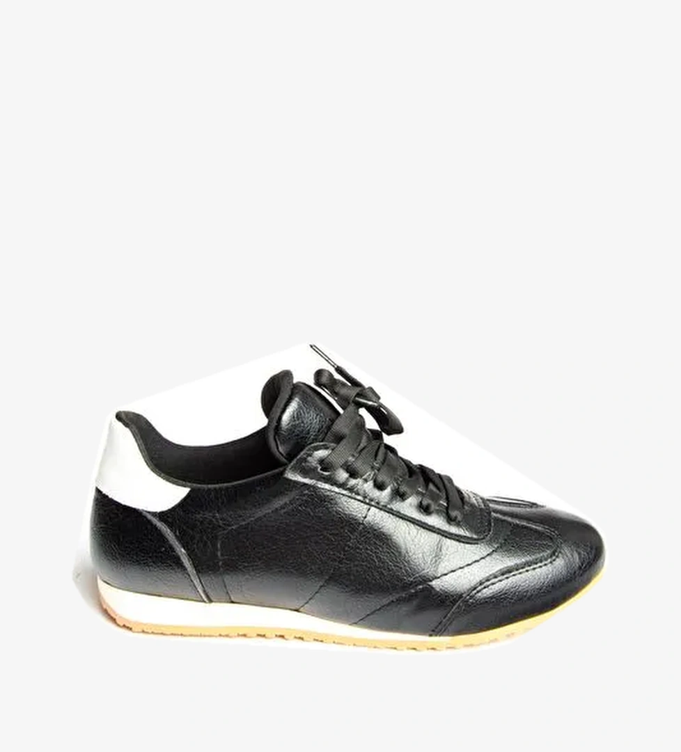 U8207304 Siyah Kadın Sneakers - Görsel 1